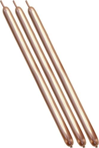 Party Xplosion Modelleerballon Chrome Roze Goud - Afbeelding 2