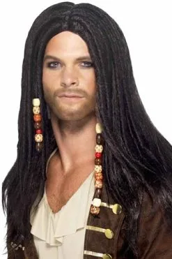 Smiffy's Piraten Dreadlock Pruik Heren