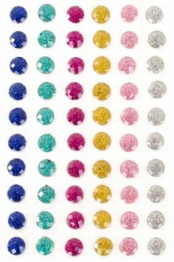 Party Xplosion Plaksteentjes Glitter Rondjes 60 Stuks