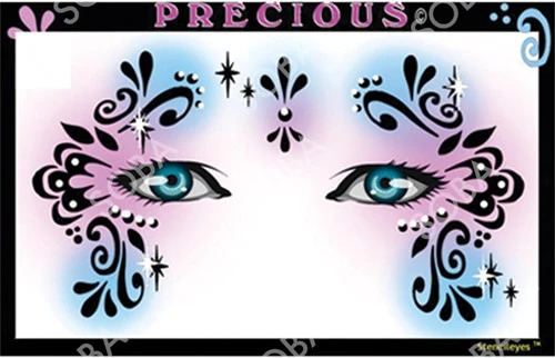 ShowOffs Body Art Precious Masker Schmink Sjabloon