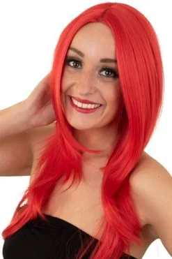 Party Xplosion Pruik Anne Rood