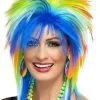 Smiffy's Regenboog Punk Pruik