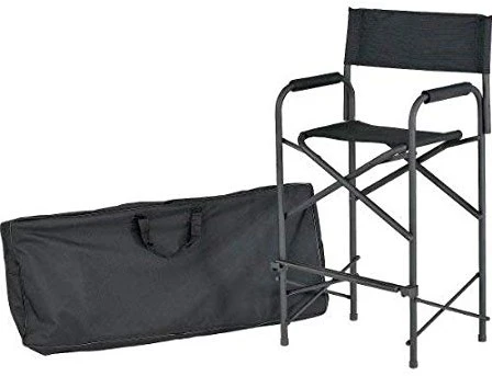 E-zup Schmink Stoel Zwart Incl. Draagtas - Afbeelding 3