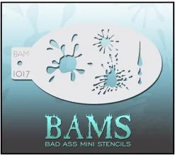 Bad Ass Stencils Schminksjabloon Bad Ass BAM 1017