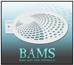 Bad Ass Stencils Schminksjabloon Bad Ass BAM 1217