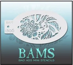 Bad Ass Stencils Schminksjabloon Bad Ass BAM 1306