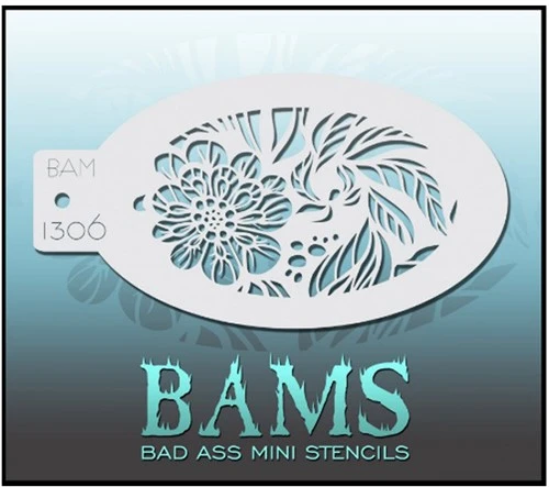 Bad Ass Stencils Schminksjabloon Bad Ass BAM 1306