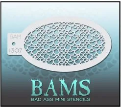 Bad Ass Stencils Schminksjabloon Bad Ass BAM 1307