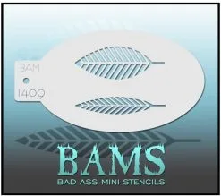Bad Ass Stencils Schminksjabloon Bad Ass BAM 1409
