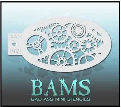Bad Ass Stencils Schminksjabloon Bad Ass BAM 1421