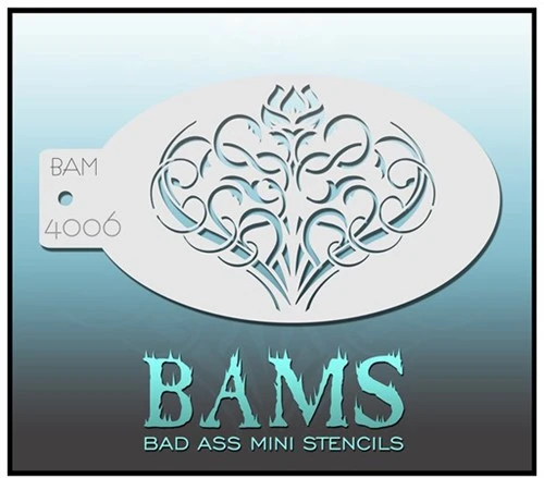 Bad Ass Stencils Schminksjabloon Bad Ass BAM 4006