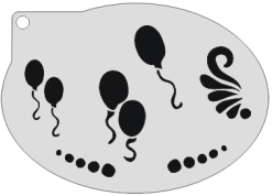 Schmink Specialist Schminksjabloon Ballonnen