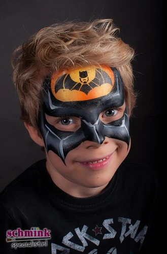 Schmink Specialist Schminksjabloon Batman - Afbeelding 2