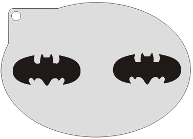 Schmink Specialist Schminksjabloon Batman