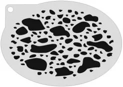 Schmink Specialist Schminksjabloon Bloedvlekken