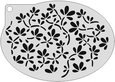 Schmink Specialist Schminksjabloon Bloempjes