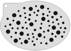 Schmink Specialist Schminksjabloon Cirkels