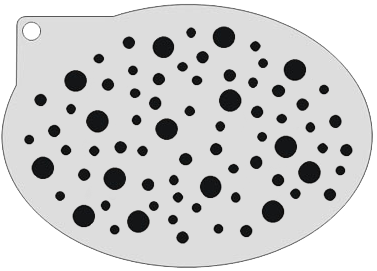 Schmink Specialist Schminksjabloon Cirkels