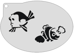 Schmink Specialist Schminksjabloon Dory & Nemo