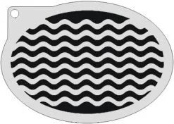 Schmink Specialist Schminksjabloon Golven