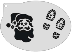 Schmink Specialist Schminksjabloon Kerstman