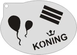 Schmink Specialist Schminksjabloon Koningsdag