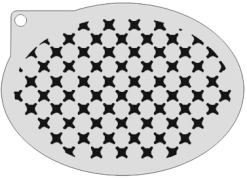 Schmink Specialist Schminksjabloon Kruisjes