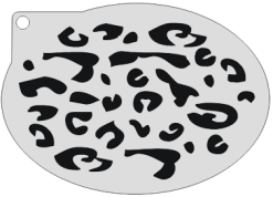 Schmink Specialist Schminksjabloon Luipaard