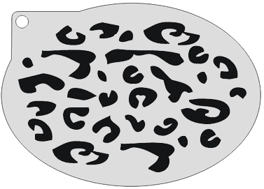 Schmink Specialist Schminksjabloon Luipaard