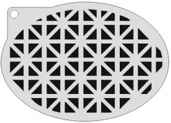 Schmink Specialist Schminksjabloon Retro