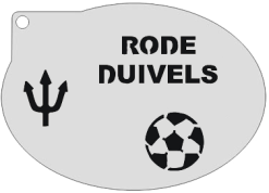 Schmink Specialist Schminksjabloon Rode Duivels