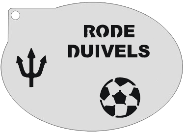 Schmink Specialist Schminksjabloon Rode Duivels