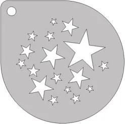 Schmink Specialist Schminksjabloon Rond Sterren