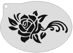 Schmink Specialist Schminksjabloon Roos