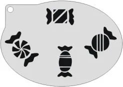 Schmink Specialist Schminksjabloon Snoepjes