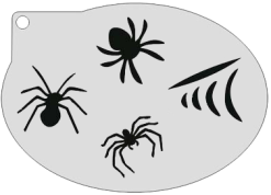 Schmink Specialist Schminksjabloon Spinnen