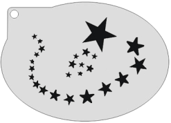 Schmink Specialist Schminksjabloon Sterren
