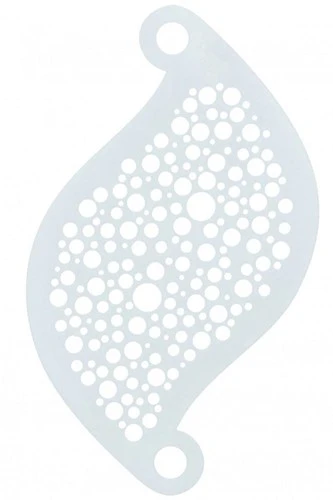 Schminksjabloon Superstar Bubbel - 77007