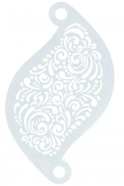 Schminksjabloon Superstar Krullen - 77009