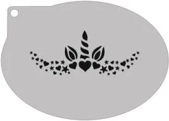 Schmink Specialist Schminksjabloon Unicorn