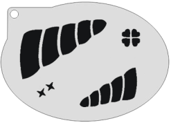 Schmink Specialist Schminksjabloon Unicorn Hoorntjes