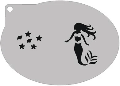 Schmink Specialist Schminksjabloon Zeemeermin