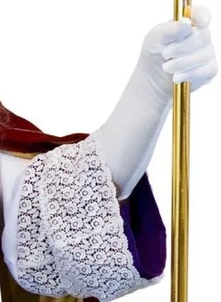 Schmink Specialist Sint Handschoenen Wit Lang S