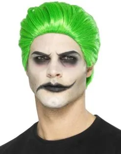Smiffy's Slick Trickster Pruik Groen