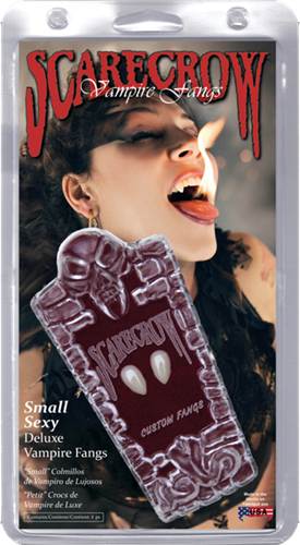 Scarecrow Vampire Fangs Small Sexy Deluxe Vampier Tanden
