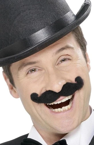 Smiffy's Snor Tales Of Old England Music Hall Zwart