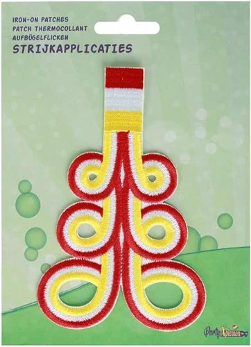 Party Xplosion Strijkapplicatie Brandenburgers Oeteldonk 13 X 9