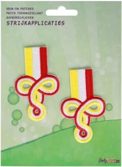 Party Xplosion Strijkapplicatie Brandenburgers Oeteldonk 8 X 5