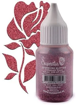 Superstar Sparkling Glitter Iridescent Pink