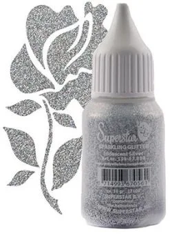 Superstar Sparkling Glitter Iridescent Silver